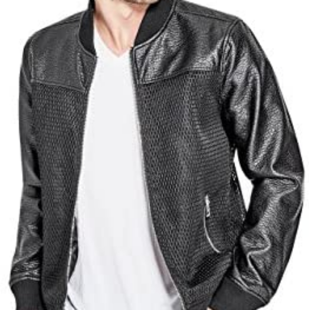 NWT Guess Men's Shade Bomber Jacket, HTF, sz M